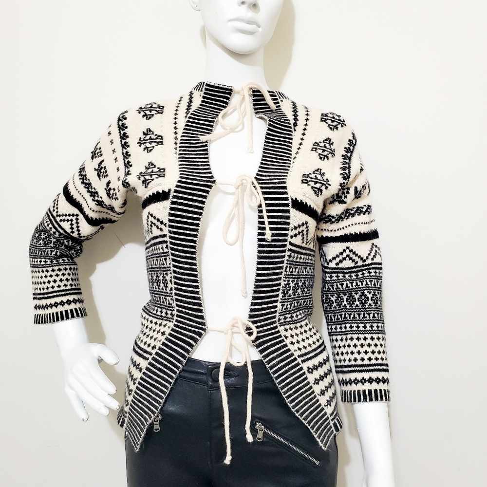 Jean-Paul Gaultier Reversible Tie Sweater